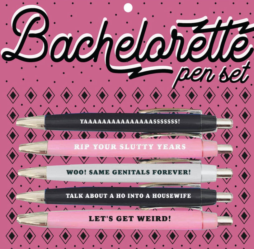 Bachelorette Pen Set Bachelorette Pen Set